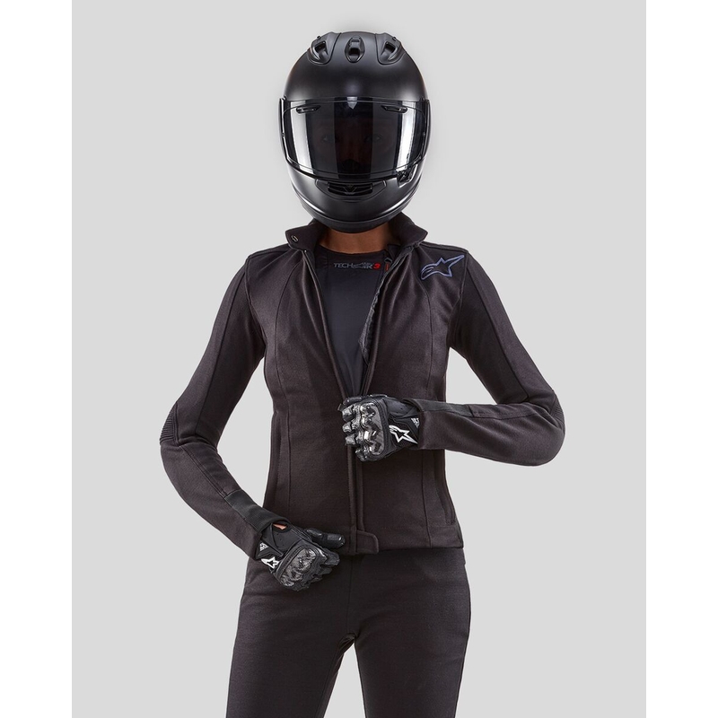 Alpinestars Stella TECH-AIR®3 systeem dames airbag vest zwart-donkergrijs