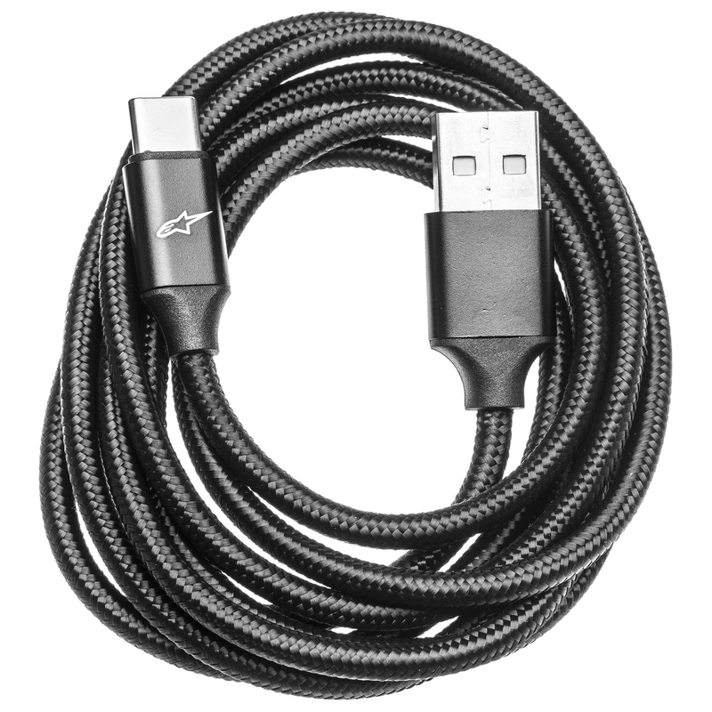 Vervangende USB-C-oplaadkabel voor Alpinestars TECH-AIR®10/3/OFF-ROAD/7X airbagsystemen