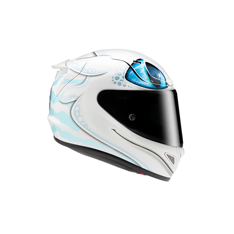 Integraalhelm HJC RPHA 12 Licht Fury Universeel wit-blauw uitverkoop
