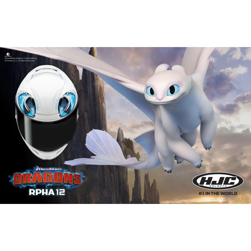 Integraalhelm HJC RPHA 12 Licht Fury Universeel wit-blauw uitverkoop
