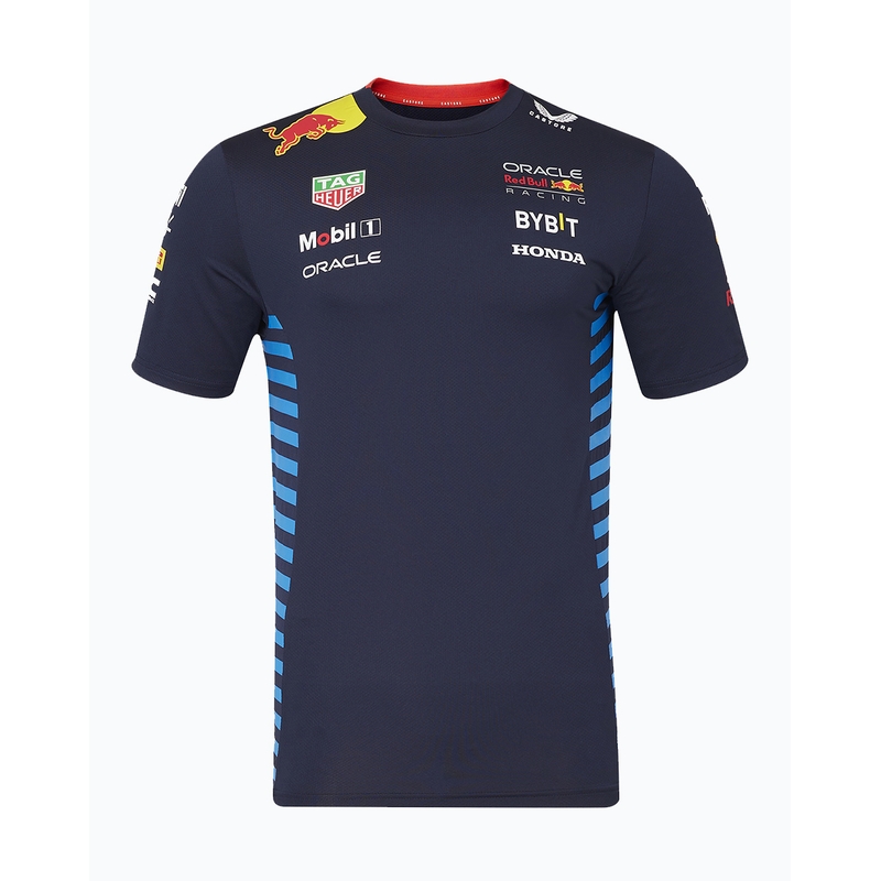 T-shirt Red Bull Racing F1 donkerblauw