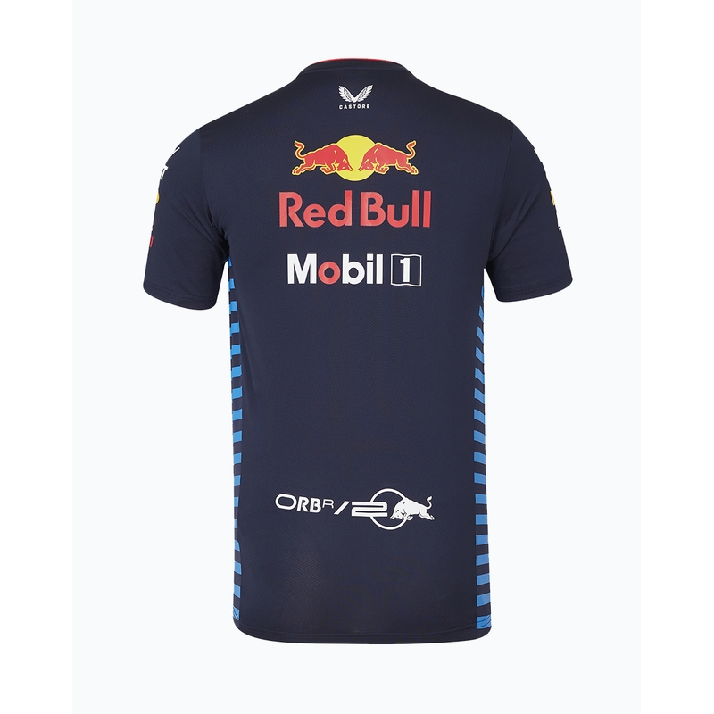 T-shirt Red Bull Racing F1 donkerblauw