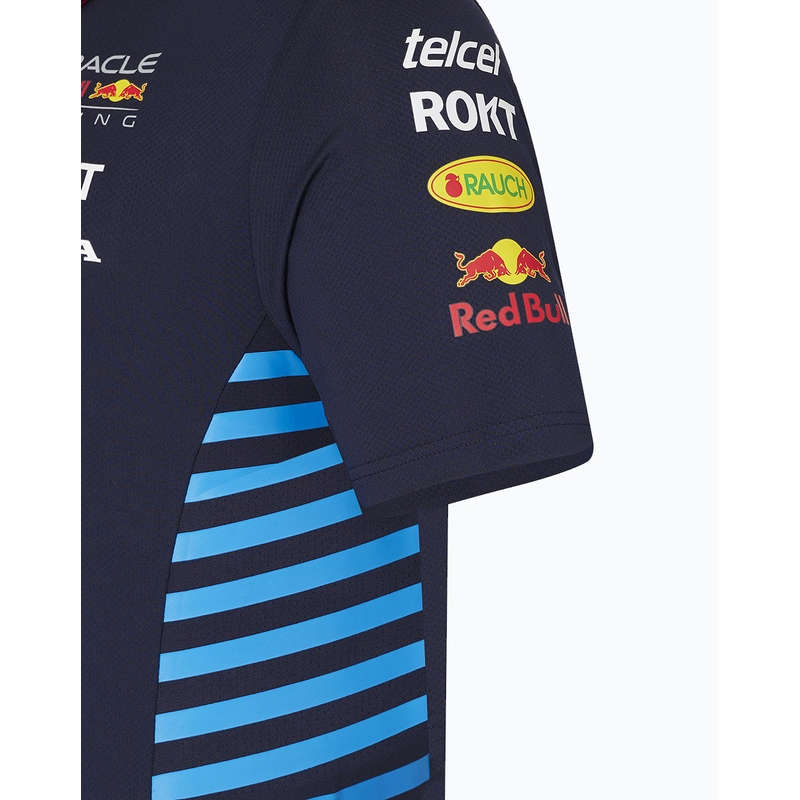T-shirt Red Bull Racing F1 donkerblauw