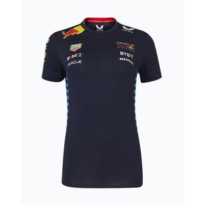 Dames-T-shirt Red Bull Racing F1 donkerblauw