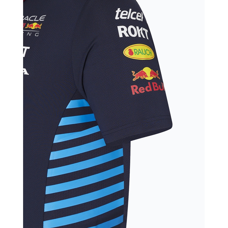 Dames-T-shirt Red Bull Racing F1 donkerblauw