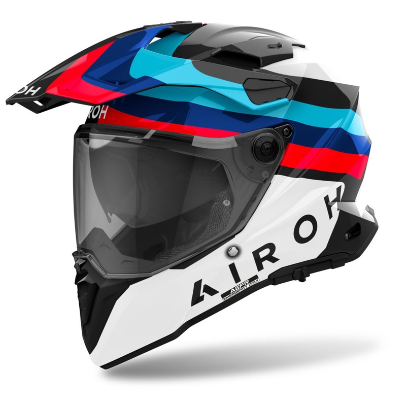 Airoh Commander 2 Doom Endurohelm Glanzend Zwart