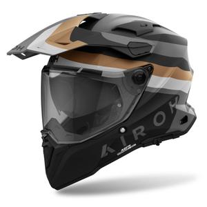 Endurohelm Airoh Commander 2 Doom 2024 mat goud