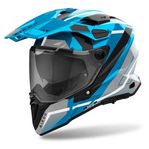 Endurohelm Airoh Commander 2 Mavick 2024 glanzend blauw