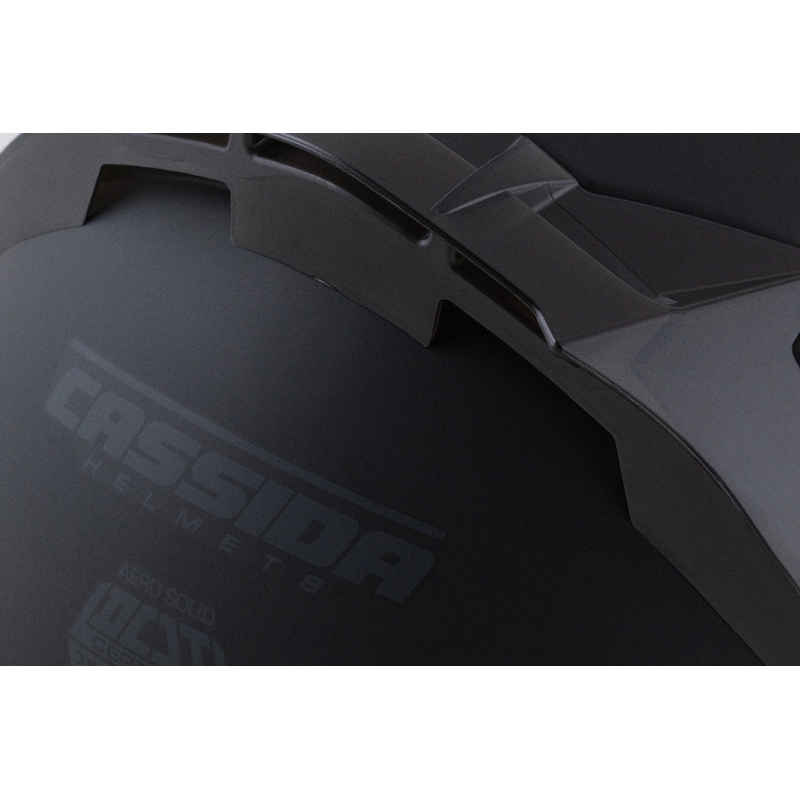 Cassida Aero integraal motorhelm mat zwart-grijs