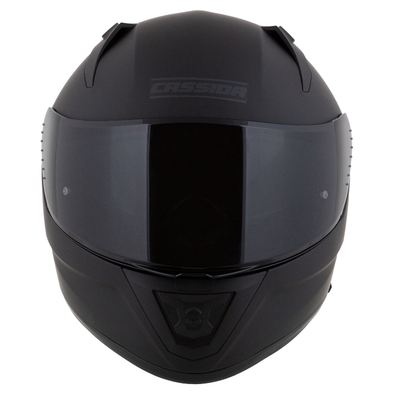 Cassida Aero integraal motorhelm mat zwart-grijs
