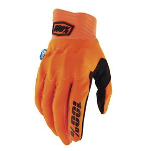 Motorcross handschoenen 100% Cognito Smart Shock fluo oranje