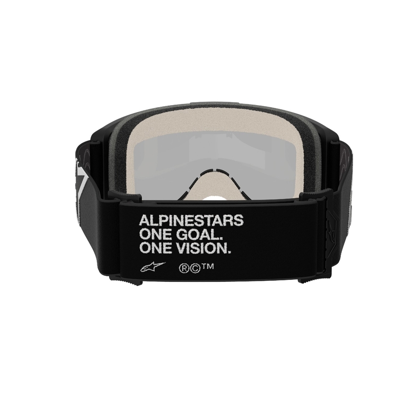 Alpinestars Vision 5 Corp motorcrossbril zwart met gespiegelde zilveren lens