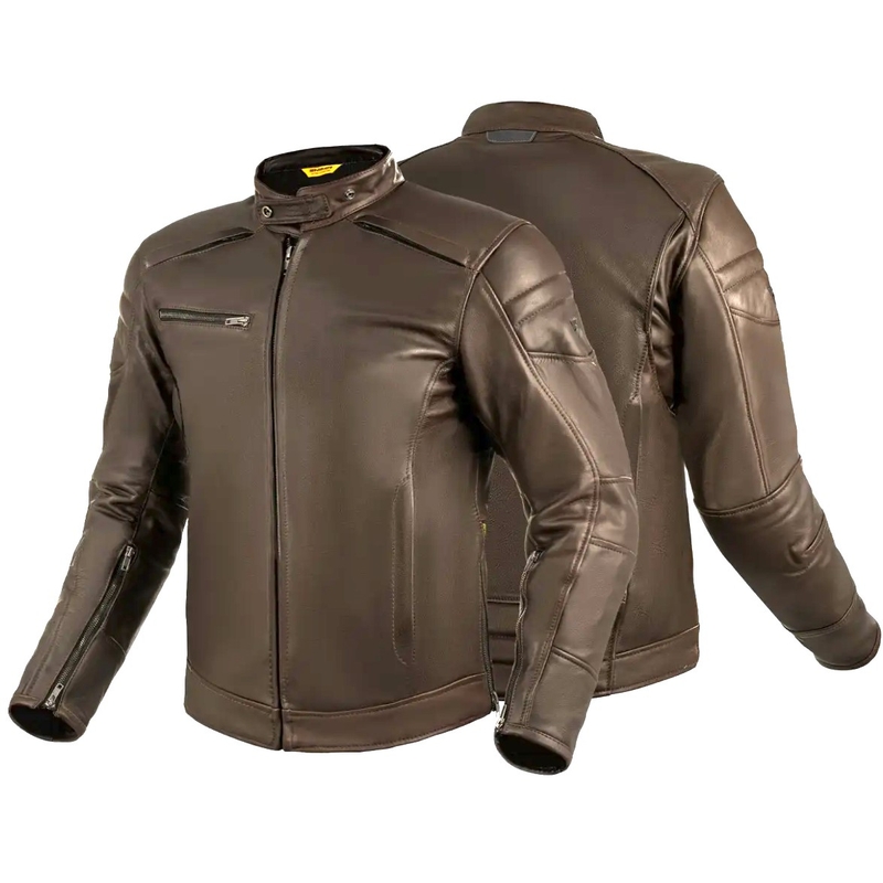 Leren motorjas Shima Hunter+ 2.0 bruin