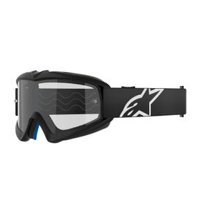 Alpinestars Vision Youth Corp kinder motorcrossbril zwart met heldere lens