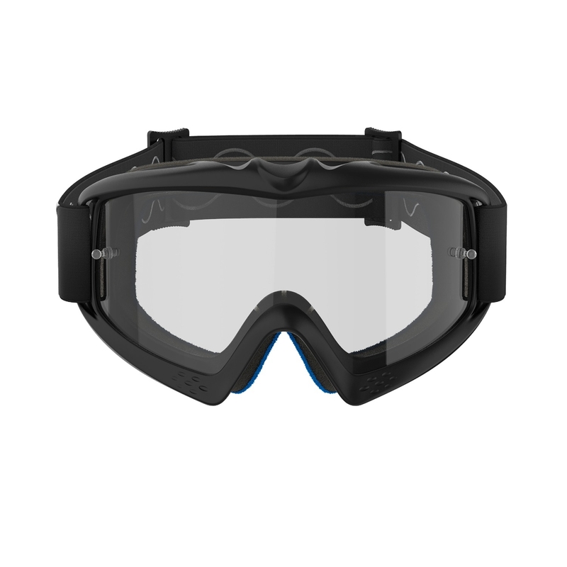 Alpinestars Vision Youth Corp kinder motorcrossbril zwart met heldere lens