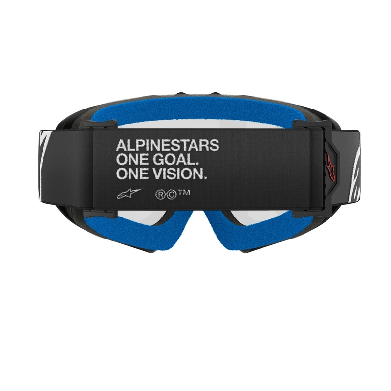 Alpinestars Vision Youth Corp kinder motorcrossbril zwart met heldere lens