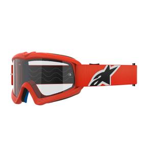 Alpinestars Vision Youth Corp motorcrossbril oranje met heldere lens