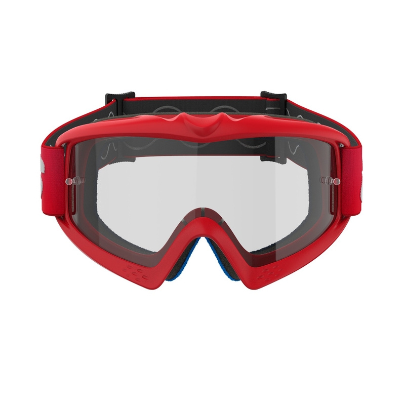 Alpinestars Vision Youth Blaze rode kinder motorcrossbril met heldere lens