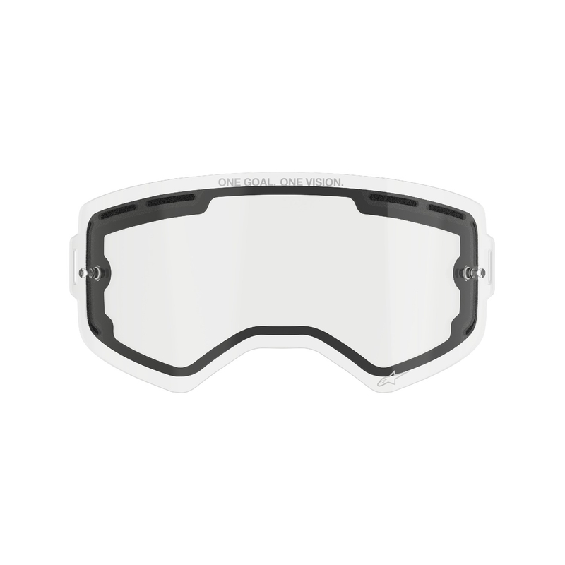 Plexiglas voor Alpinestars Supertech dubbel antifog helder