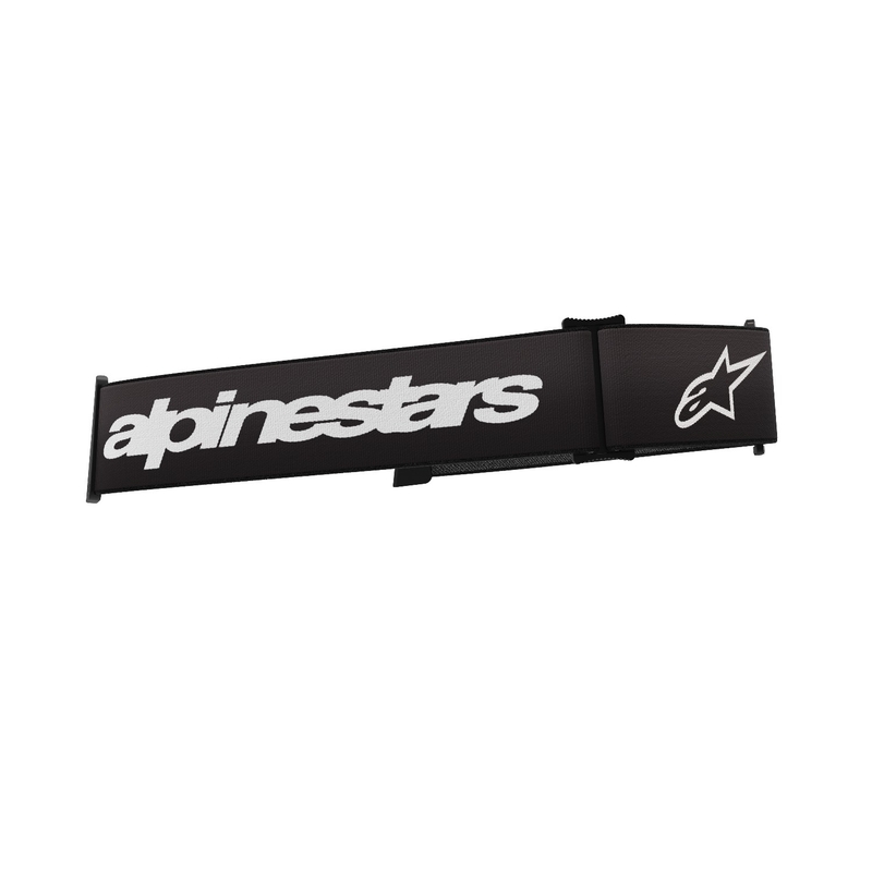 Alpinestars Supertech/Vision 8 zwart-witte brilriem