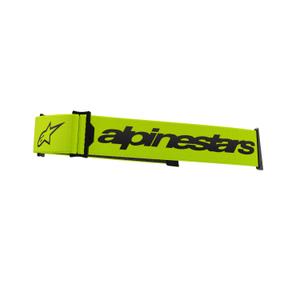 Alpinestars Supertech/Vision 8 fluo geel/zwarte brilriem