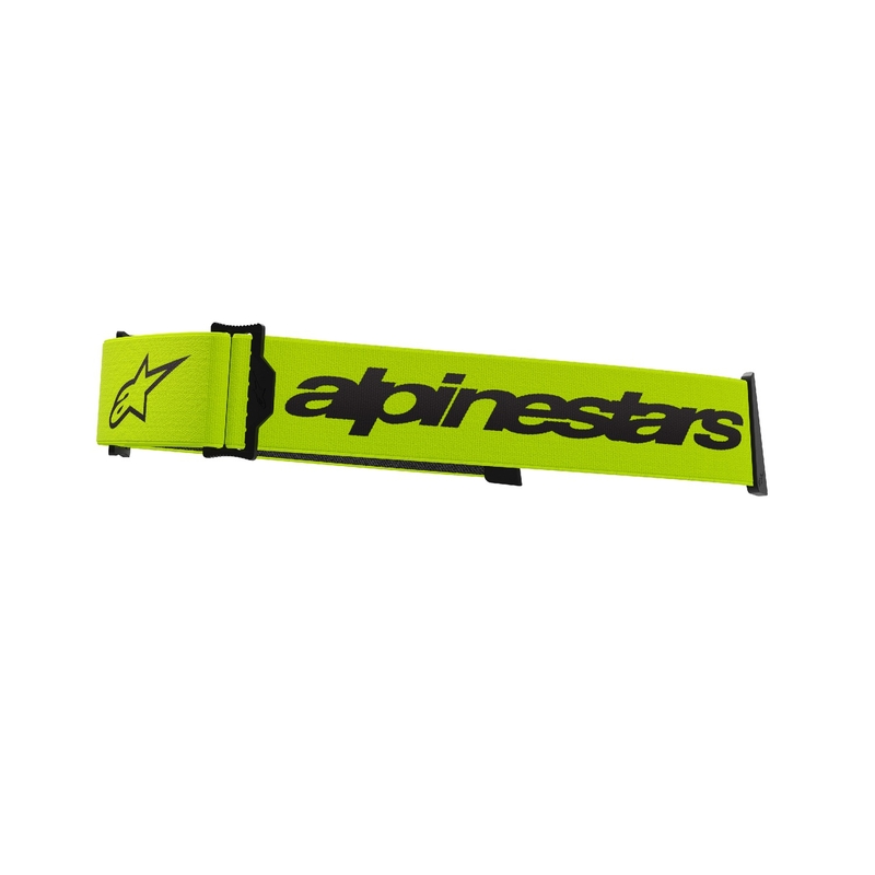 Alpinestars Supertech/Vision 8 fluo geel/zwarte brilriem