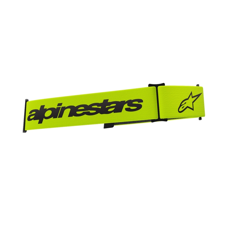 Alpinestars Supertech/Vision 8 fluo geel/zwarte brilriem
