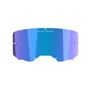 Plexiglas voor Alpinestars Vision 8/5/3 gespiegeld blauw