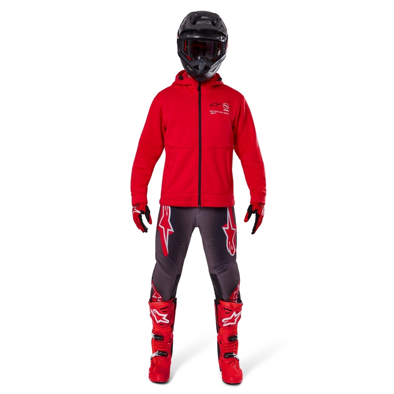 Alpinestars Racer MX Fleece rood