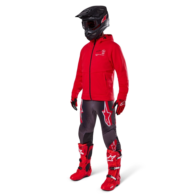 Alpinestars Racer MX Fleece rood