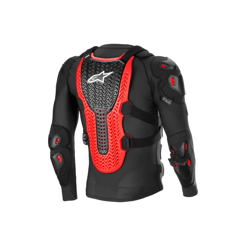 Alpinestars Bionic XTR Plasma zwart-rood-witte bodyprotector