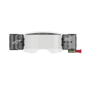 Vervangingsset Alpinestars Roll-off Wide Vision voor Vision 8/5/3 bril met pinnen voor afscheurfolies helder plexi
