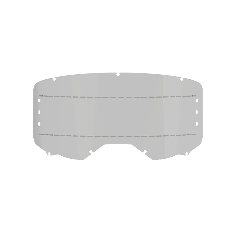 Plexiglas voor Alpinestars Vision 8/5/3-bril voor afrolsysteem rook
