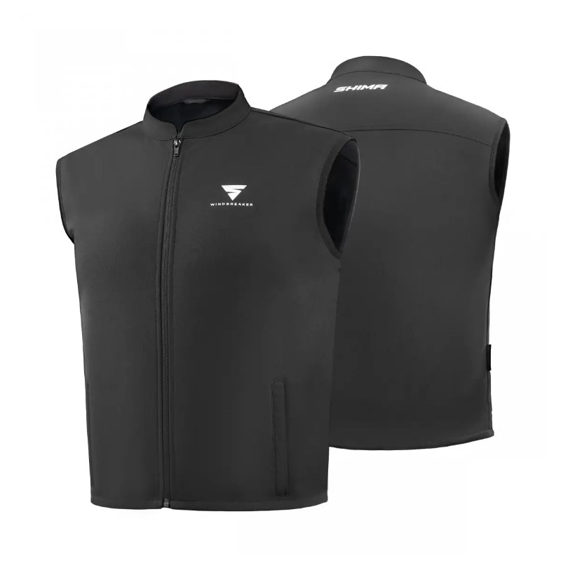 Softshell vest Shima Windjack zwart