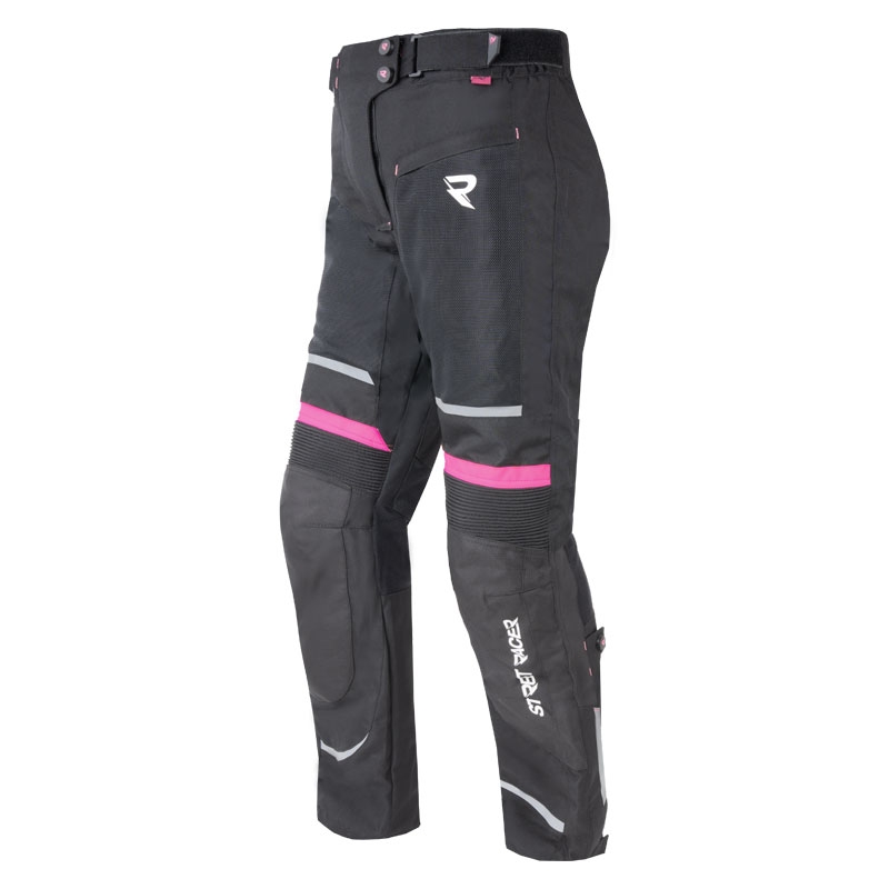 Damesbroek Street Racer Betty II Air zwart met roze