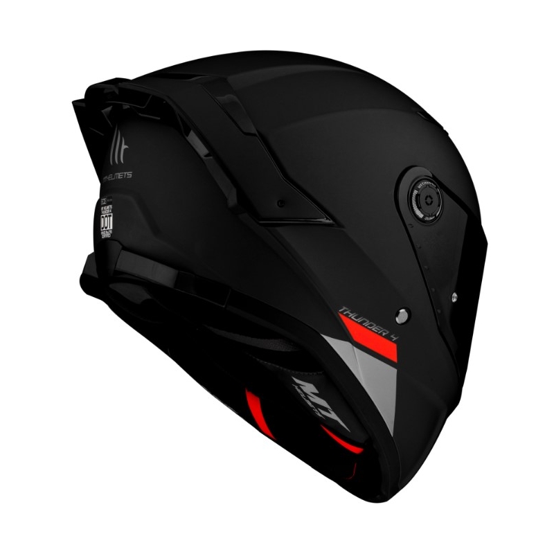 Integraal motorhelm MT FF118SV Thunder 4 SV matzwart - II. kwaliteit