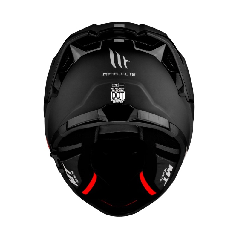Integraal motorhelm MT FF118SV Thunder 4 SV matzwart - II. kwaliteit