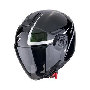 Open motorhelm Scorpion EXO-CITY II INTERCITY zwart kameleon