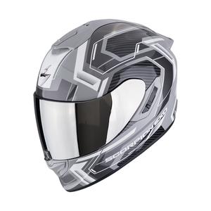 Integraalhelm Scorpion EXO-1400 EVO II AIR LINART grijs en wit