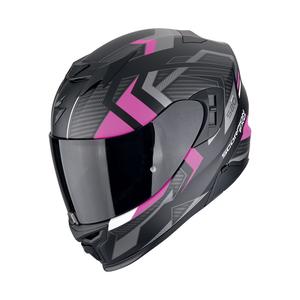 Integraalhelm Scorpion EXO-520 EVO AIR SENSUS mat zwart-roze
