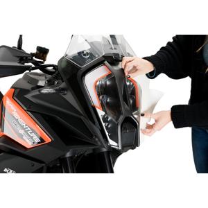Adhere headlight protector PUIG průhledný