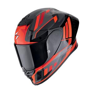 Integraalhelm Scorpion EXO-R1 EVO II AIR VITAL zwart-zilver-rood