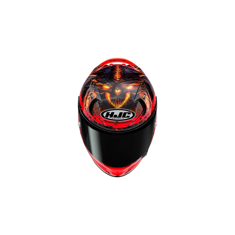 Integraalhelm HJC RPHA 12 Diablo Blizzard rood uitverkoop