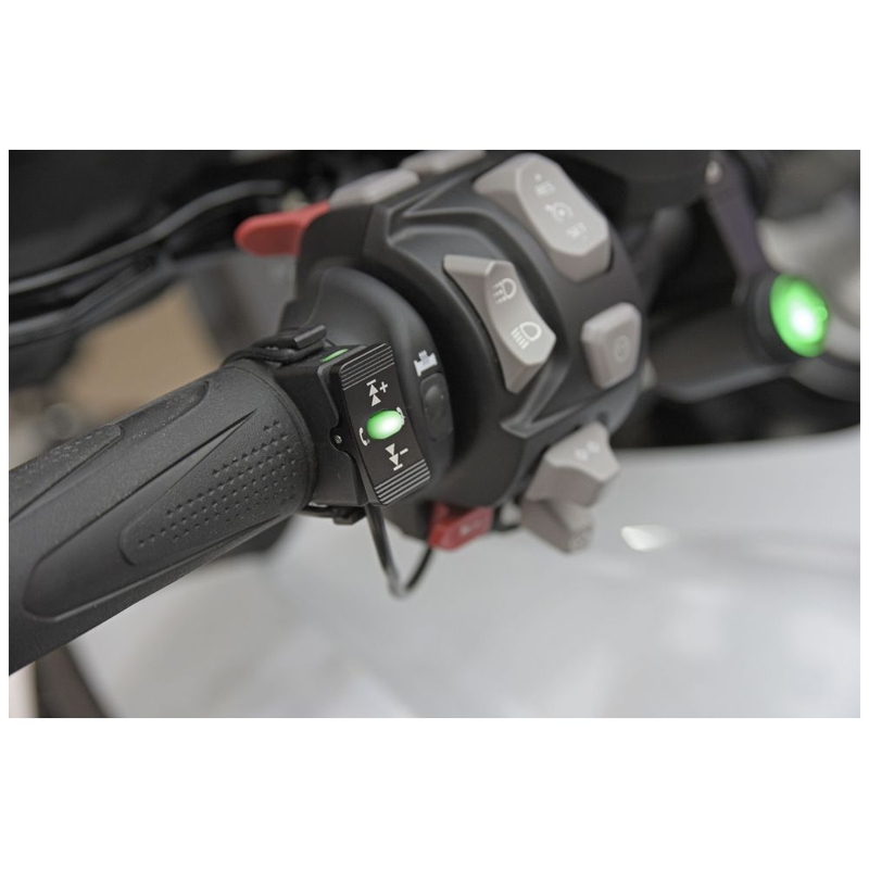 Bezdrátové ovládání smartphonu na řídítka motocyklu Interphone černé