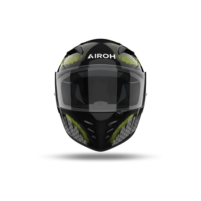 Integraal motorhelm Airoh CONNOR Gamer zwart-grijs-fluogeel