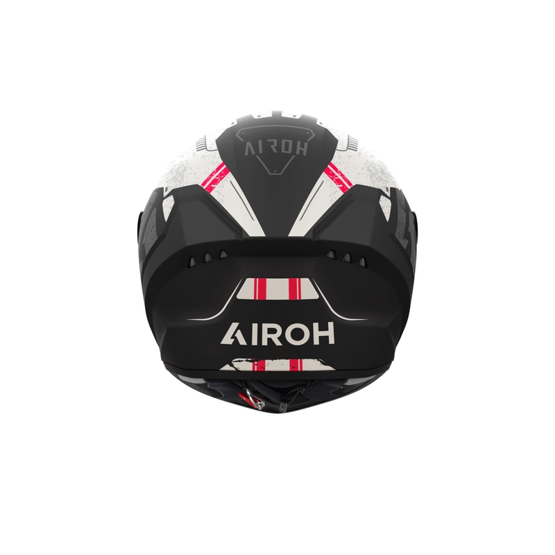 Integraal motorhelm Airoh CONNOR Omega mat wit-rood