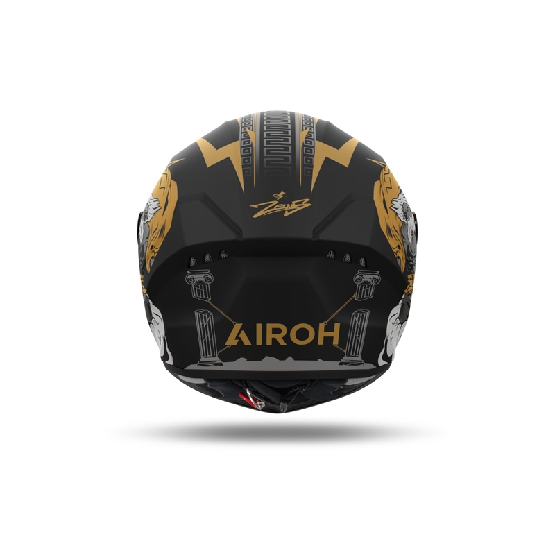 Integraal motorhelm Airoh CONNOR Zeus mat zwart-goud