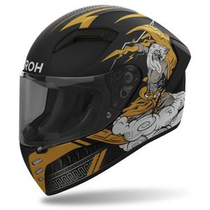 Integraal motorhelm Airoh CONNOR Zeus mat zwart-goud