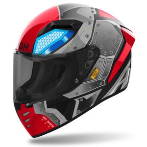 Integraal motorhelm Airoh CONNOR Bot zwart-grijs-rood