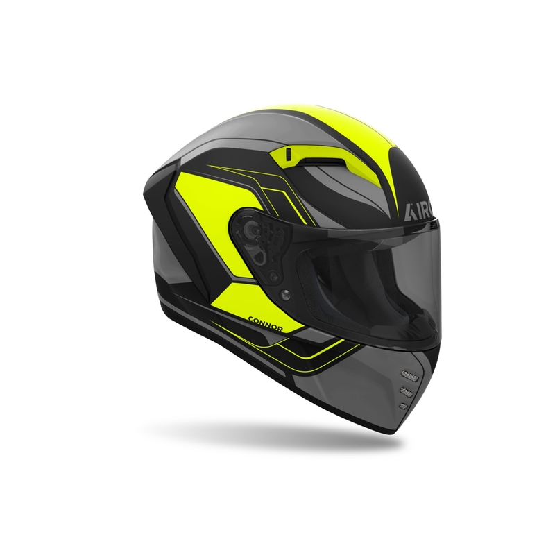 Integraal motorhelm Airoh CONNOR Dunk mat geel